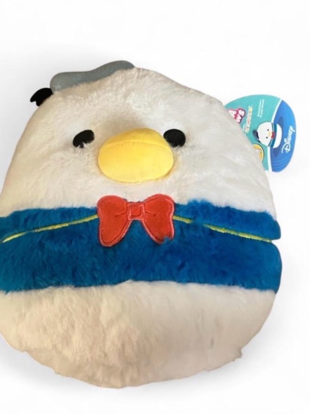 Disney Donald Duck Plush Pillow - White, Blue, Yellow, Red